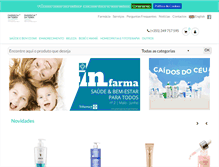 Tablet Screenshot of farmaciacarloslucas.com